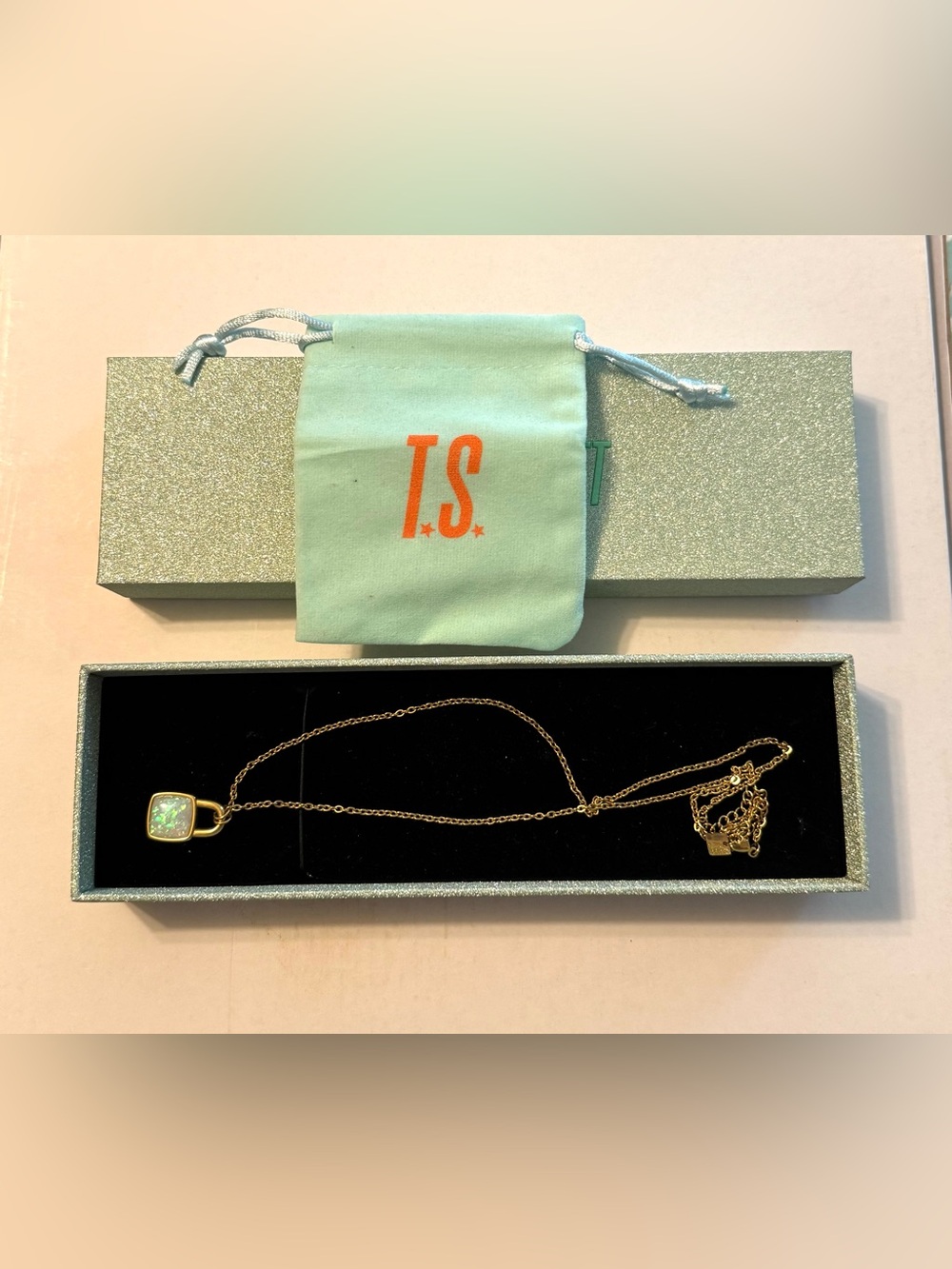 Taylor Swift The Life of a Showgirl Opalite Lock Necklace